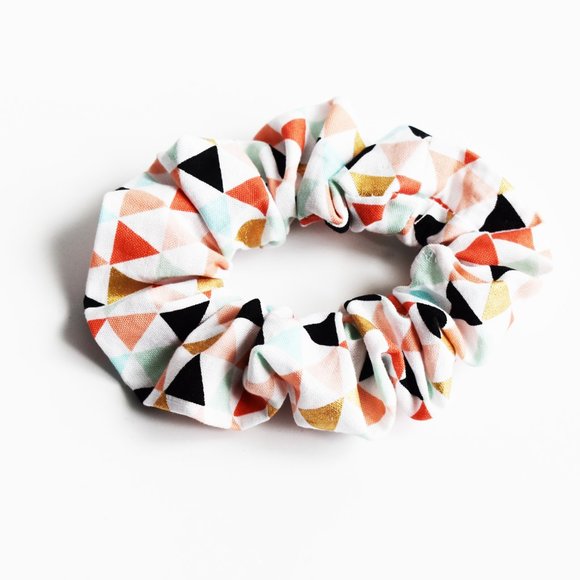Scrunchie ~ Modern Geometric Tribal Aztec - Picture 3 of 3